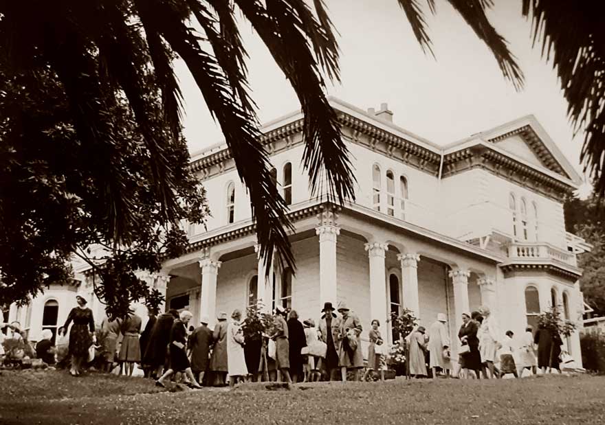Garden Party Melrose House WDFU 1965
