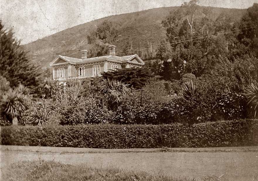 Melrose from road c1920